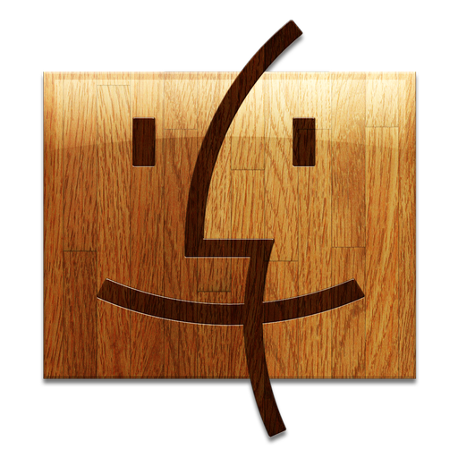 Wooden Finder Icon 512x512 png